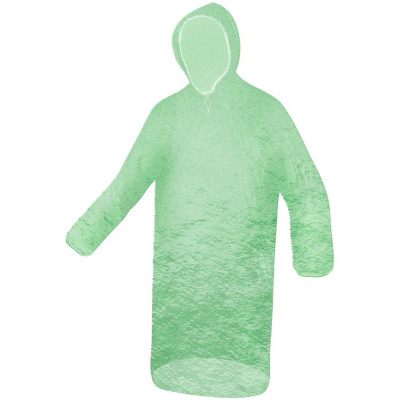 Дощовик Neo Tools, поліетилен, водонепроникний, зелений, довжина 120см, рукав 75см