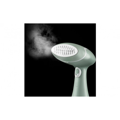 Відпарювач Russell Hobbs компактний Steam Genie Essential, 1600Вт, 220мл, паровий удар -22гр, постійна пара - 9гр, нерж. сталь, бірюзовий Відпарювач Russell Hobbs компактний Steam Genie Essential, 1600Вт, 220мл, паровий удар -22гр, постійна пара - 9гр, нерж. сталь, бірюзовий