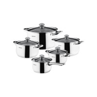 Набір посуду ARDESTO Gemini Gourmet Varese, 10 предметів, нержавіюча сталь