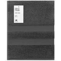 Рушник махровий ARDESTO Splendid 50х90см, 100% бавовна, сірий темний