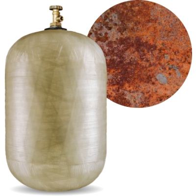 Баллон газовый композитный Hexagon Ragasco HR33.5L, 33.5л, пропан/бутан 14кг/16.5кг, 30бар, вентиль Shell (украинский стандарт), 7.9кг