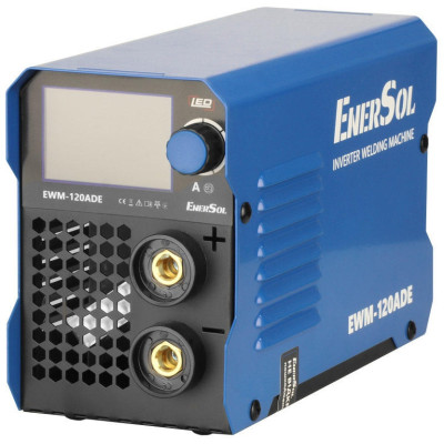 Зварювальний апарат інверторний EnerSol EWM-120ADE 20-120А 5.1кВт 160-260В 2.9кг Зварювальний апарат інверторний EnerSol EWM-120ADE 20-120А 5.1кВт 160-260В 2.9кг