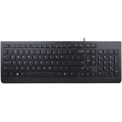 Клавіатура Lenovo Essential Wired Keyboard (Black) - Ukraine