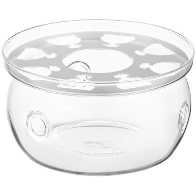 Підставка для заварника зі свічкою ARDESTO, 12,5х6,4см, боросилікатне скло, прозорий Підставка для заварника зі свічкою ARDESTO, 12,5х6,4см, боросилікатне скло, прозорий