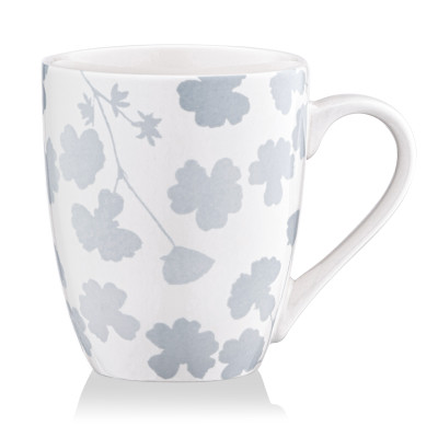 ARDESTO Чашка Capri, 320мл, порцеляна, біло-блакитний ARDESTO Чашка Capri, 320мл, порцеляна, біло-блакитний