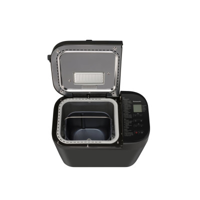 Хлібопічка Panasonic 550Вт, програм-28, макс.вага -1.25кг, форма-прямокутник, пластик, чорний