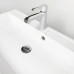 Раковина, умивальник Adamant STRENG NEW, штучний камінь, прямокут., з отвором для змішувача, з отвором для переливу, 990x410x123мм, накладний, білий Раковина, умивальник Adamant STRENG NEW, штучний камінь, прямокут., з отвором для змішувача, з отвором для переливу, 990x410x123мм, накладний, білий