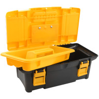 Ящик для інструменту Tolsen, органайзер в кришці, 8 секцій, 34x18x13см, пластик, 0.67кг