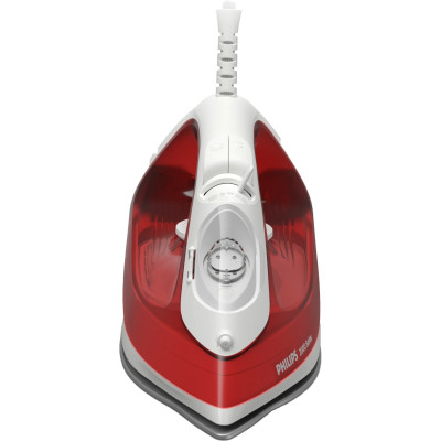 Philips Праска Series 2000, 2000Вт, 250мл, паровий удар -100гр, керам. підошва, червоний