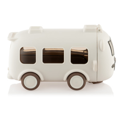 Пляшка для води ARDESTO Bear Bus 500мл, пластик, білий