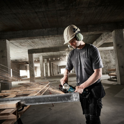 Шліфмашина кутова акумуляторна Makita DGA 504 Z 125мм LXT 18В 8500об/хв 2.3кг без АКБ та ЗП