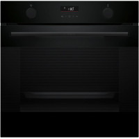 Духова шафа Bosch електрична, 76л, A, дисплей, конвекція, телескопічні направляючі, чорний