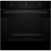 Духова шафа Bosch електрична, 76л, A, дисплей, конвекція, телескопічні направляючі, чорний