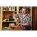 Шлифмашина шлифовально-гравировальная аккумуляторная Ryobi USB Lithium RRT4-120GA15 4В 1х2А-ч, 15 аксессуаров 0.23кг