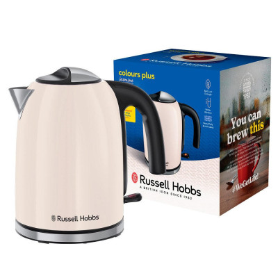 Електрочайник Russell Hobbs, 1.7л, метал, жасмін Електрочайник Russell Hobbs, 1.7л, метал, жасмін