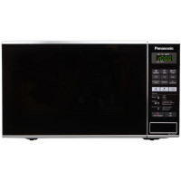 Микроволновая печь Panasonic , 20л, 800Вт, гриль, дисплей, черный с серебристым (NN-GT264MZUE)