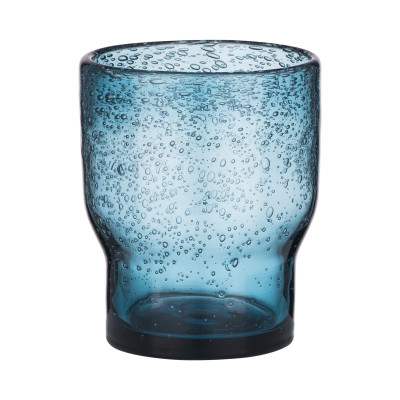 Набір склянок низьких Ardesto Bubble 300мл, 2шт, скло, синій Набір склянок низьких Ardesto Bubble 300мл, 2шт, скло, синій