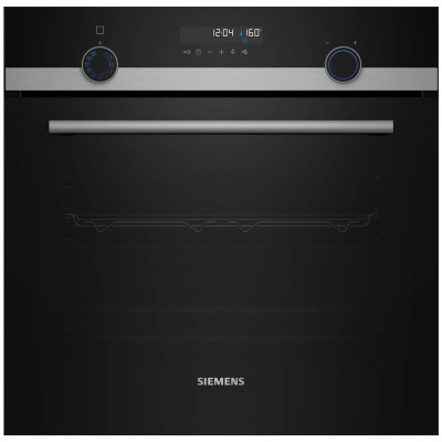 Духова шафа Siemens електрична, 66л, A, дисплей, конвекція, телескопічні направляючі, чорний Духова шафа Siemens електрична, 66л, A, дисплей, конвекція, телескопічні направляючі, чорний