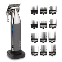 Машинка для стриження Babyliss Super-X Metal Series, мережа+акум., вібраційний мотор, насадок-10, кейс, чохол, гребінець у компл., сталь, сірий Машинка для стриження Babyliss Super-X Metal Series, мережа+акум., вібраційний мотор, насадок-10, кейс, чохол, гребінець у компл., сталь, сірий