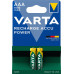 Акумулятор Varta NI-MH Power AAA 1000мА•г, 2шт