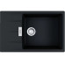 Мийка кухонна Franke Centro, фраграніт, прямокутник, з крилом, 780х500х200мм, чаша - 1, накладна, CNG 611-78 XL , онікс