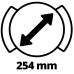 Einhell Шліфмашина полірувальна CE-CB 18/254 Li - Solo, PXC акум, d254 мм, 18В (без АКБ і ЗП)