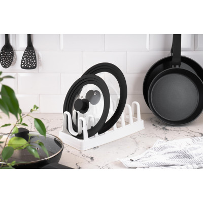 ARDESTO Підставка для кришок , 35*15.2*11.7, білий