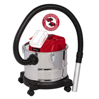 Пилосос професійний акумуляторний для золи Einhell TE-AV 18/15 Li C - Solo PXC 18В 100мБар контейнер 15л 3.1кг без АКБ та ЗП Пилосос професійний акумуляторний для золи Einhell TE-AV 18/15 Li C - Solo PXC 18В 100мБар контейнер 15л 3.1кг без АКБ та ЗП