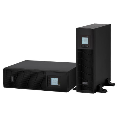 Джерело безперебійного живлення 2E PS1500RT, 1500VA/1200W, RT3U, LCD, USB, 3xC13, 3xSchuko (2E-PS1500RT)