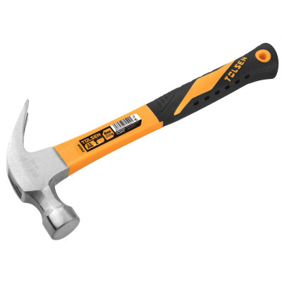 Молоток слюсарний Tolsen 225г 28см руків'я скловолокно Молоток слюсарний Tolsen 225г 28см руків'я скловолокно