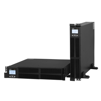 Источник бесперебойного питания 2E OD3000RT, 3000VA/2700W, RT2U, LCD, USB, 3xSchuko (2E-OD3000RT)