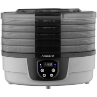 Сушарка для продуктів  Ardesto FDB-532TTC, 250Вт, піддонів -5x3см, діаметр-32см, макс-70°С, таймер, електр. управління, пластик , білий