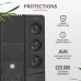 Источник бесперебойного питания Trust Maxxon 800VA UPS with 6 standard wall power outlets BLACK