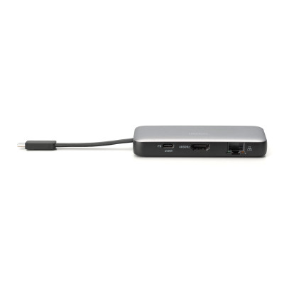 Док-станція DIGITUS USB-C > HDMI/2xUSB-A/USB-C/SD/MicroSD/RJ54, Travel