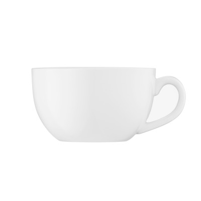 Чашка Ardesto Imola, 260мл, фарфор, белый (AR3528I)