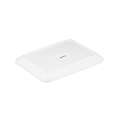 Блюдо Ardesto Christmas Gnomes, 20х15см, порцеляна, прямокутна