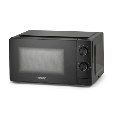 Мікрохвильова піч Gorenje, 20л, мех. керув., 700Вт, чорний Мікрохвильова піч Gorenje, 20л, мех. керув., 700Вт, чорний