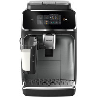 Philips Кавомашина Series 2300 LatteGo, 1.8л, зерно+мелена, автомат.капуч, дисплей, авторецептів -4, чорний