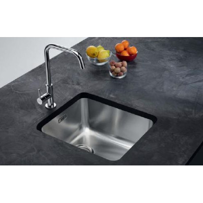 Мийка кухонна Franke Aton, нерж.сталь, прямокутник, без крила, 510х430х180мм, чаша - 1, накладна, ANX 110-48, нерж поліров. Мийка кухонна Franke Aton, нерж.сталь, прямокутник, без крила, 510х430х180мм, чаша - 1, накладна, ANX 110-48, нерж поліров.