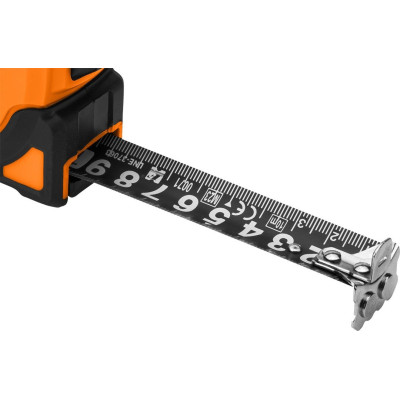 Рулетка Neo Tools Super Black, 5мx19мм, з фіксатором змотування, магніт