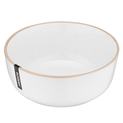 ARDESTO Салатник Apulia, 720мл, 16.2см, кераміка, білий ARDESTO Салатник Apulia, 720мл, 16.2см, кераміка, білий