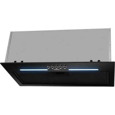 Витяжка Hansa вбудована, 55см, 400м.куб/год., чорна