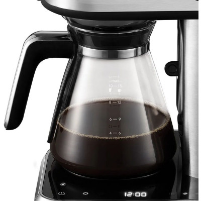 Кофеварка Russell Hobbs капельная Attentiv Coffee Bar 1.5л, молотый, LED-дисплей, чорно-металлический