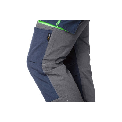 Штани робочі Neo Tools Premium, 100% бавовна, тканина Ripstop, посилення тканиною Cordura, XS(46), сіро-синій Штани робочі Neo Tools Premium, 100% бавовна, тканина Ripstop, посилення тканиною Cordura, XS(46), сіро-синій