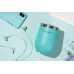 ARDESTO Термокухоль Compact Mug 350 мл, голубий, нержавіюча сталь