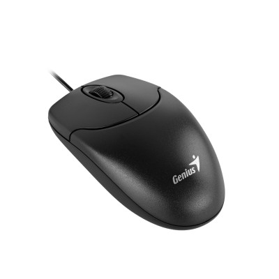 Комплект клавіатура та миша Genius KM-200, EN/UKR/RU, чорний