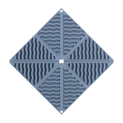 ARDESTO Підставка під гаряче Gemini, 16.5х16.5х1.7см, силікон, синій ARDESTO Підставка під гаряче Gemini, 16.5х16.5х1.7см, силікон, синій