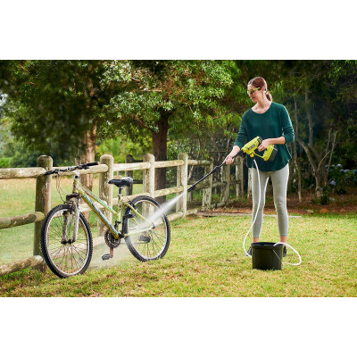 Минимойка низкого давления Ryobi RY18PW22A-0, аккумуляторная 18В ONE+, 22бар, 182л/ч, без АКБ и ЗУ (5133004570) Минимойка низкого давления Ryobi RY18PW22A-0, аккумуляторная 18В ONE+, 22бар, 182л/ч, без АКБ и ЗУ (5133004570)