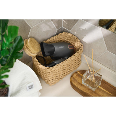 Фен ARDESTO Pink Touch, 2000Вт, 2 швидкості, 2 темп.режими, складана ручка, сірий+рожевий