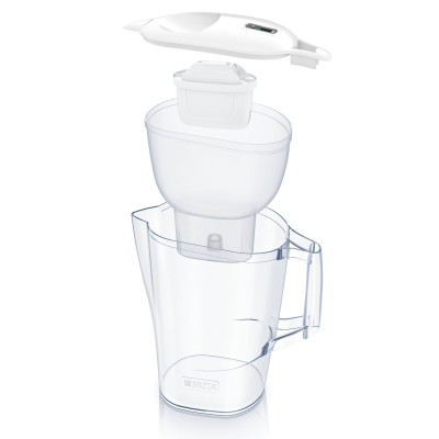 Фільтр-глечик Brita Aluna Memo MXPro 2.4л (1.4л очищеної води) з фільтр-картриджем білий 3шт